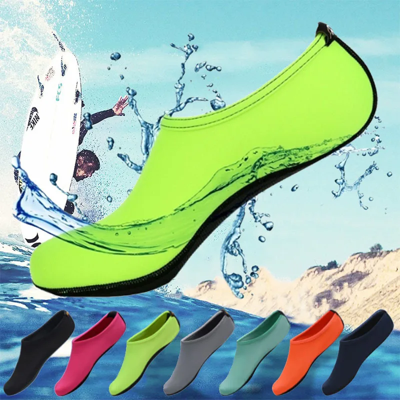 
Hot selling customize outdoor hiking water proof beach stock aqua shoes  (1600166780413)
