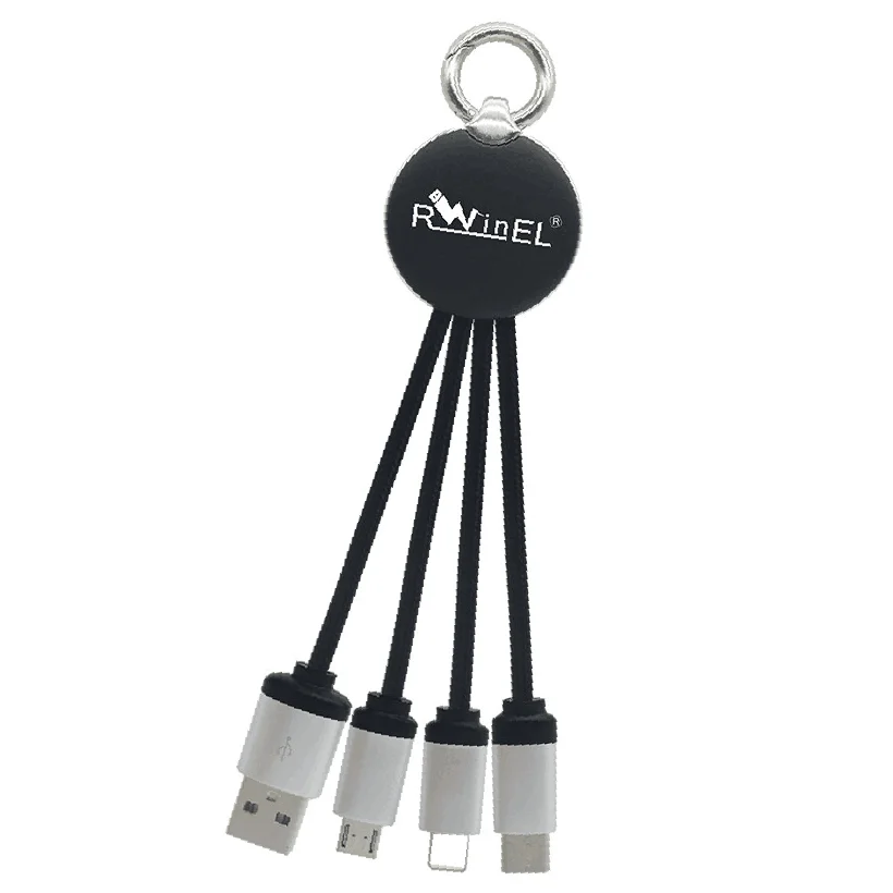 

Micro Usb Cable Charger For Iphone11 Data Line Fast Charging Multi-Function Data Line, Black