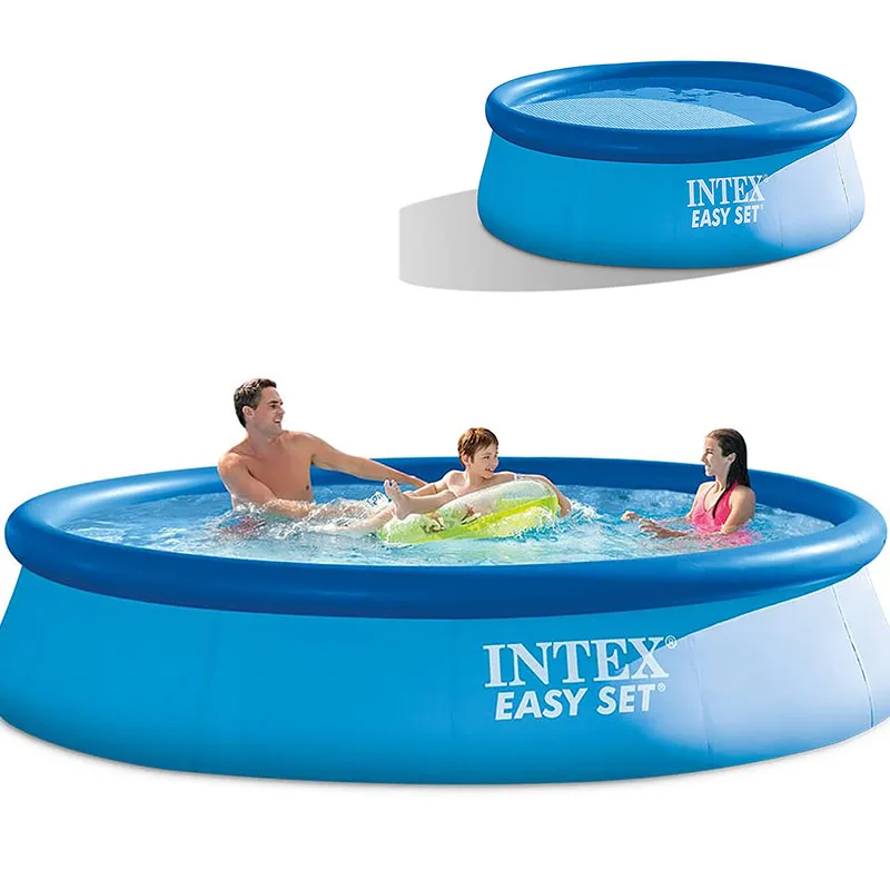 

Intex 28120  Swimming Pool Outdoor kids Large Family Easy Set Intex 28120 Swimming Pool, Blue