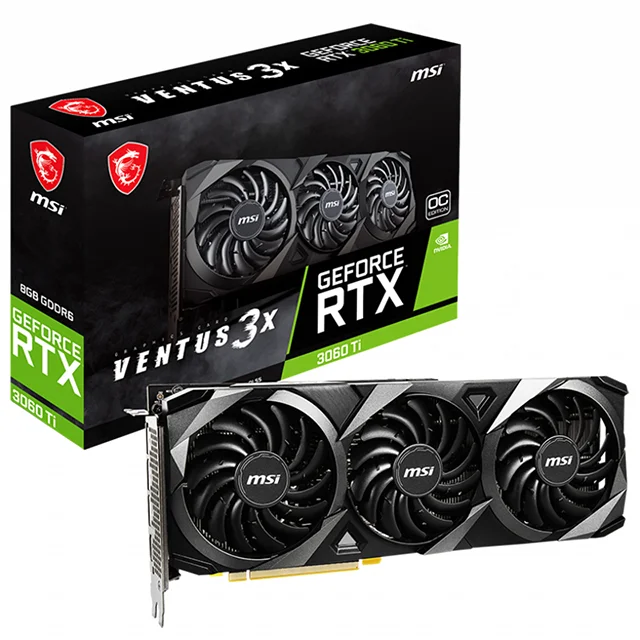 

(MSI) RTX 3060 VENTUS 3X 12G OC Overclocking Edition Professional computer graphics card