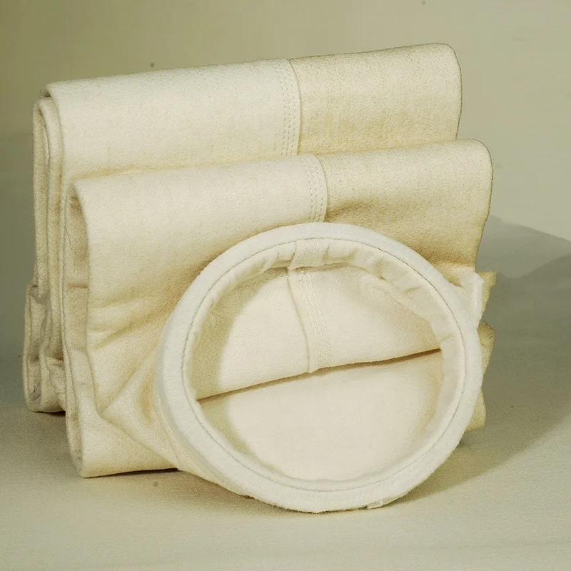 Акриловой чувствуемый иглой цедильный мешок сумки пылевого фильтра 1.6mm акриловый для завода цемента 3