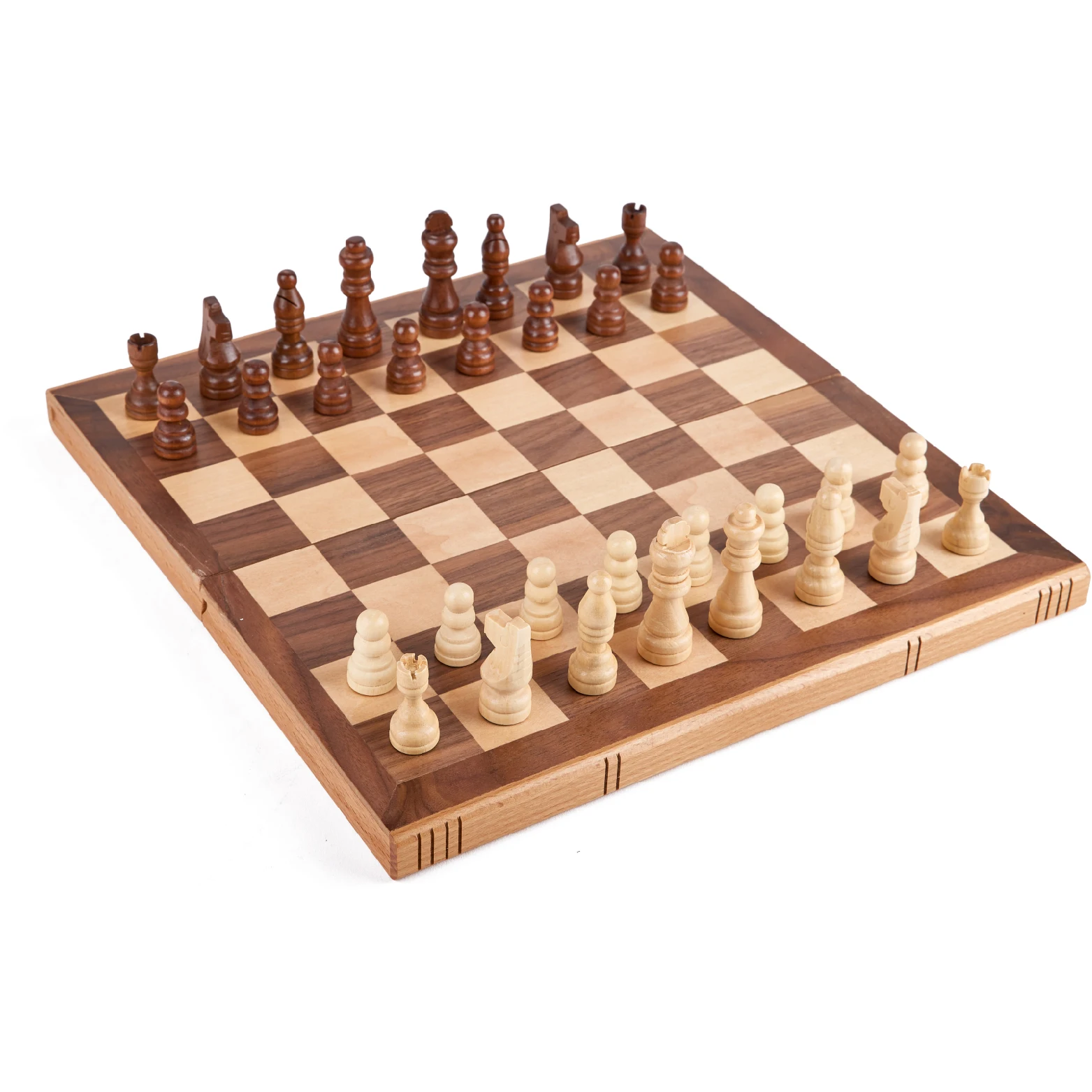 

Wholesale Customized Chess Wooden Board Games international beech wood chess set