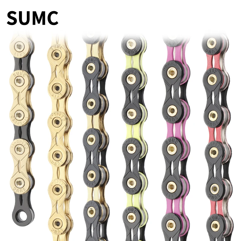 

SUMC bicycle chain SL Model all hollow 11 12 speed mountain bike chain road bike chain