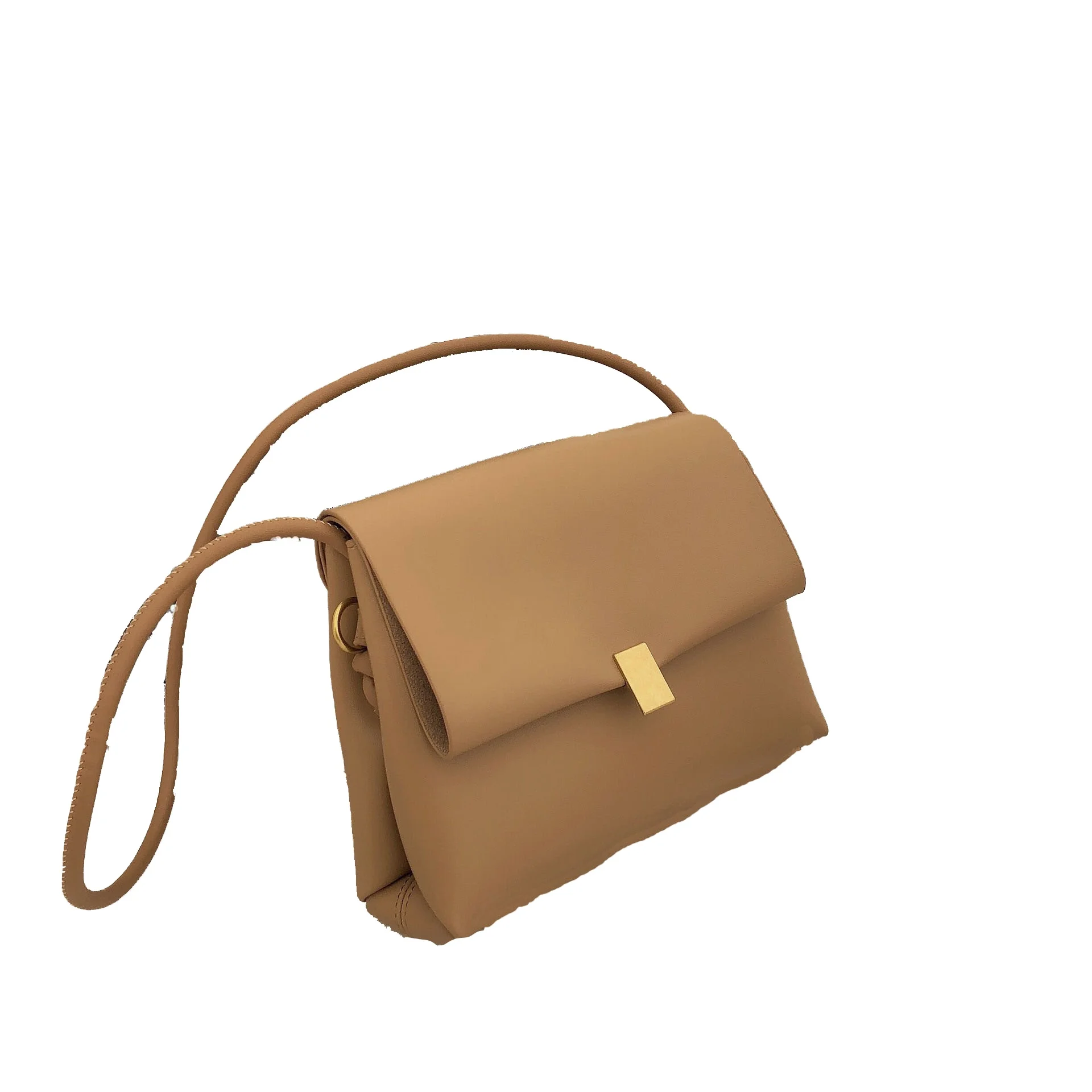 

Fashion contracted design handbags Soft leather retro shoulder women bag