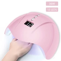 

36W 12 led UV Gel All Types Mini Lamp Nail dryer gel nail polish