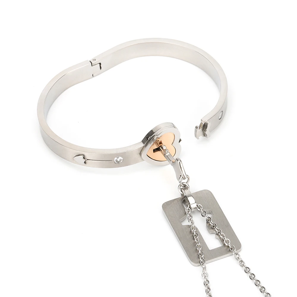 Hot Selling Stainless Steel Lock And Key Necklace Trendy With High Quality Buy Stainless Steel