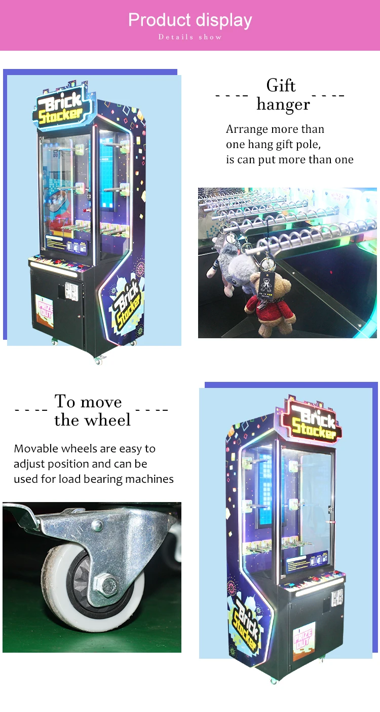 Most Popular Brick Stacker Video Games Coin Operated Games Arcade Games  Machines For Sale - Buy Video Game Machine,Gift Crane Machine,Arcade Game  Machine Product on Alibaba.com