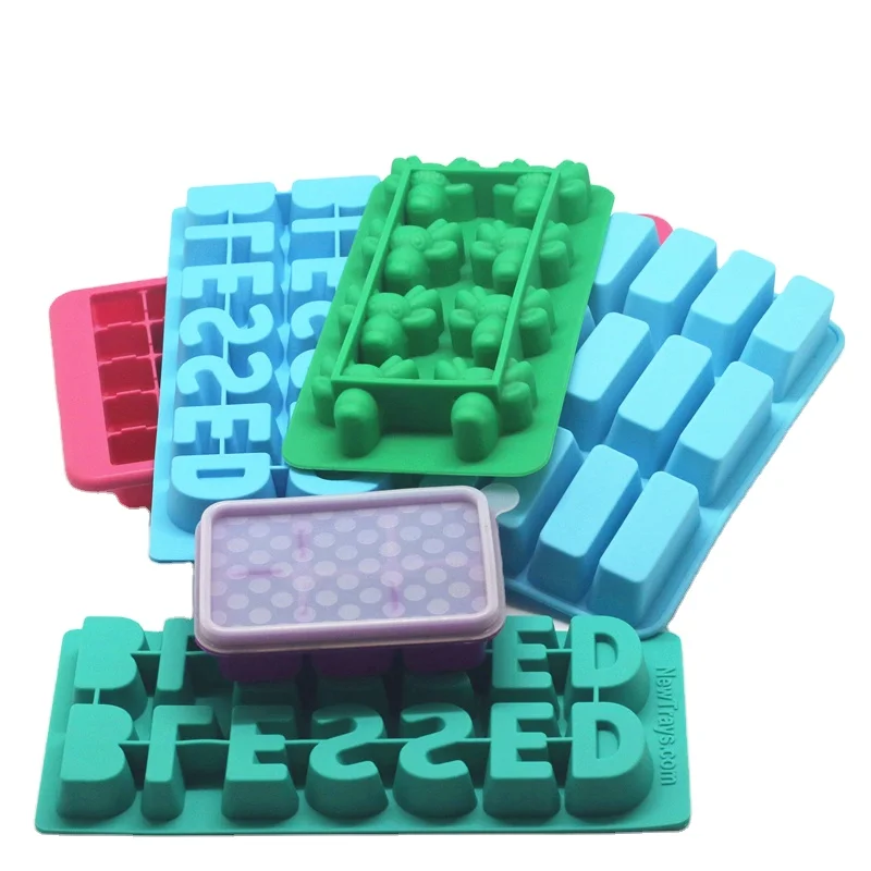 

2021 Cheap Silicone DIY Cake Mould Custom Silicone Chocolate Bar Molds Candy Molds