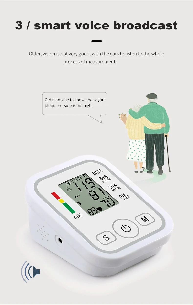 full automatic digital sphygmomanometer blood pressure meter a blood pressure monitor