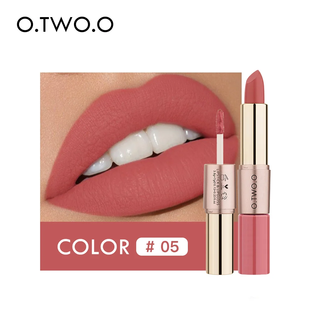 

Malaysia Indonesia Best Selling Lipstick 12 Colors Velvet Liquid Lipstick otwoo Lipstick