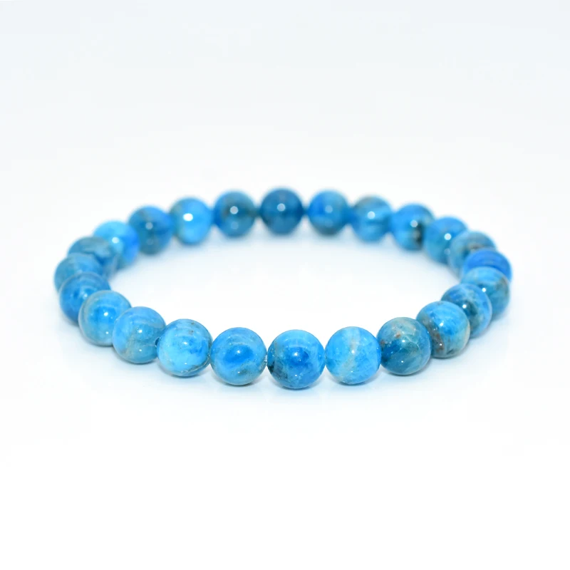 

Trade Insurance Natural Stone Jewelry  Buddha Apatite Stone Beads Bracelet