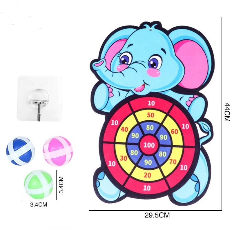 

Dart Board New Safety Toy Dart Game for Kids with 3 Balls Boys Gifts Girls Toys for Indoor Outdoor Play