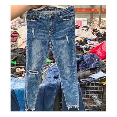 

Wholesale Jeans Women Second Hand Shein Bale Used Lady Clothes, Mixed colors