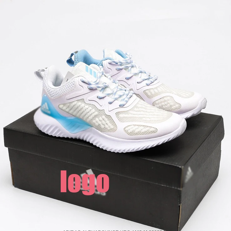 

AlphaBounce Bouncetm mid sole ice mesh sports shoes running shoes, Black