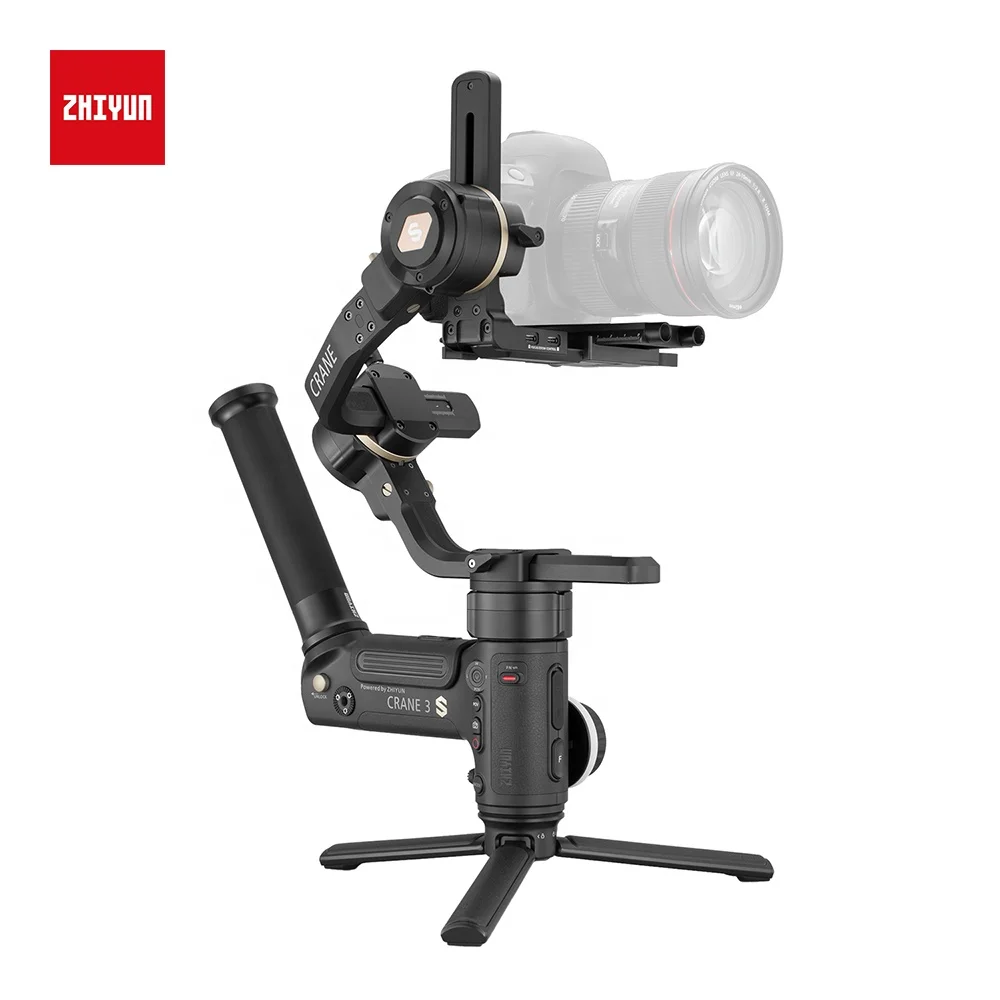 

2020 Zhiyun Crane 3S-E 3SE 3-Axis Handheld Gimbal Payload 6.5KG for Video Camera DSL Stabilizer For Nikon Canon Sony cameras