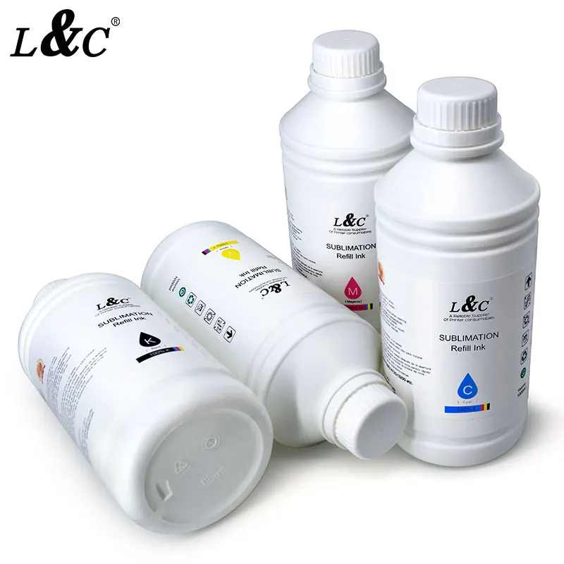 Digital Textile Sublimation Printer Ink Heat Transfer Tinta Dye Sublimation Ink  for Epson Printer I3200 DX5 DX6 DX7 XP600 TX800