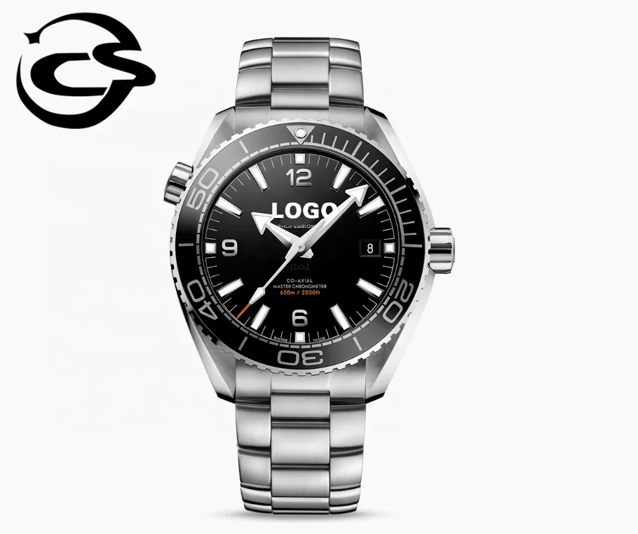 

Diving luxury mechanical watch om factory ETA 8500 movement super 600m brand watch