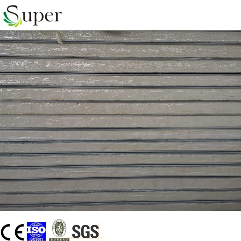 
Metal board material polystyrene/PU sandwich panel for walling 