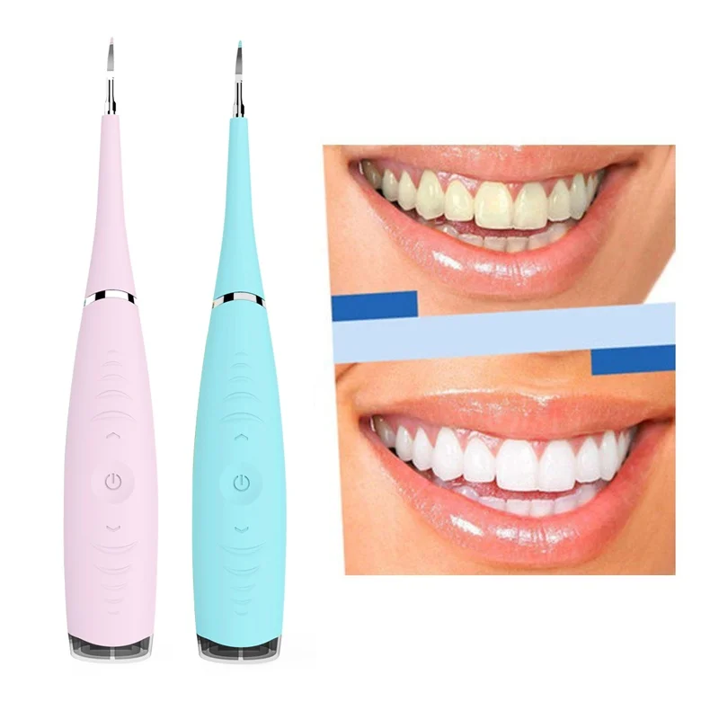 

Well-received Portable Tartar Scaler Electric Ultrasonic Dental Tooth Calculus Remover, Pink/blue/black/white