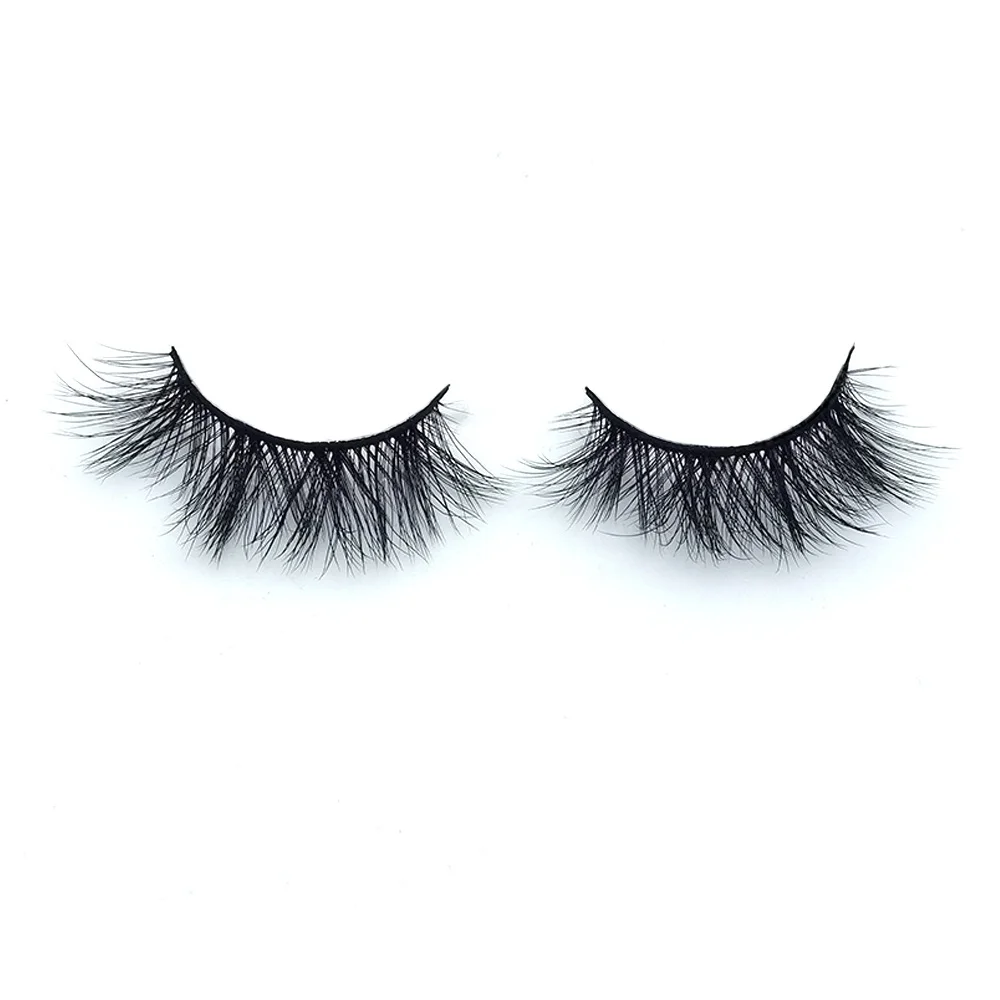 

Wholesale Natural Wispy Professional Individual Hande Made 3D Silk Extentions Synthetic Mink Eyelashes