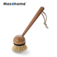 

Masthome Eco-friendly natural bamboo dish brush Plastic kitchen eco cleaning brush