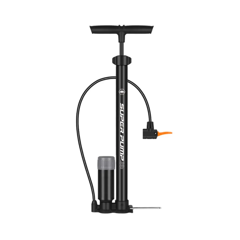 

Mole high pressure bike floor hand pump portable bike air pump with gauge tire cycle pump for bicycle, Customized color