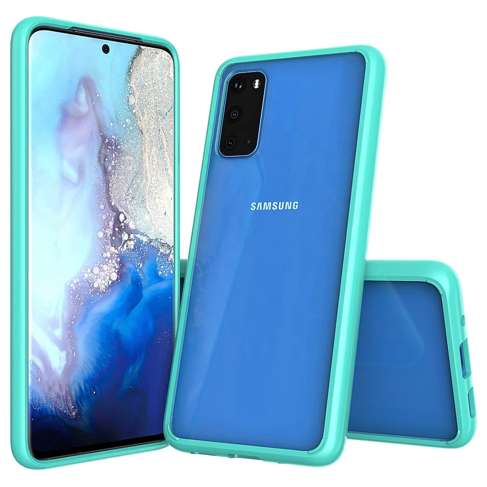 

Hot Sale Antiskid Bumper Tpu Acrylic Cell Phone Case For Samsung S20/S20Ultra/S20Plus Case, Multi-color, can be customized