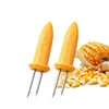 Corn Cob Holders Corn On The Cob Holders Stainless Steel Skewers Sticks BBQ Cooking Tool Corn Fork