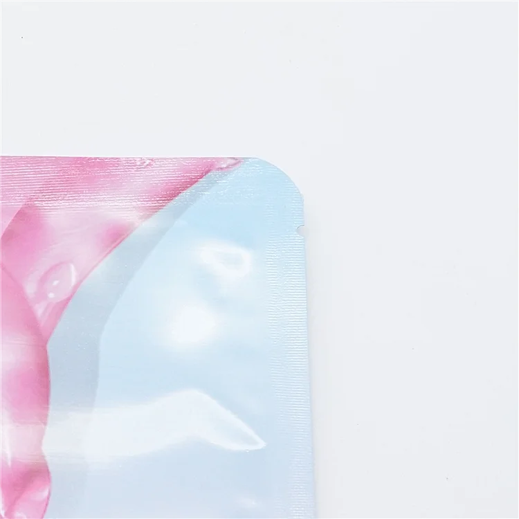 Customized Print Mylar Aluminum Foil Face Mask Packaging Bags Facial