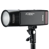 

Godox AD200 Pro AD200Pro 200Ws 2.4G pocket Flash Strobe 1/8000 HSS 500 Full Power Flashes