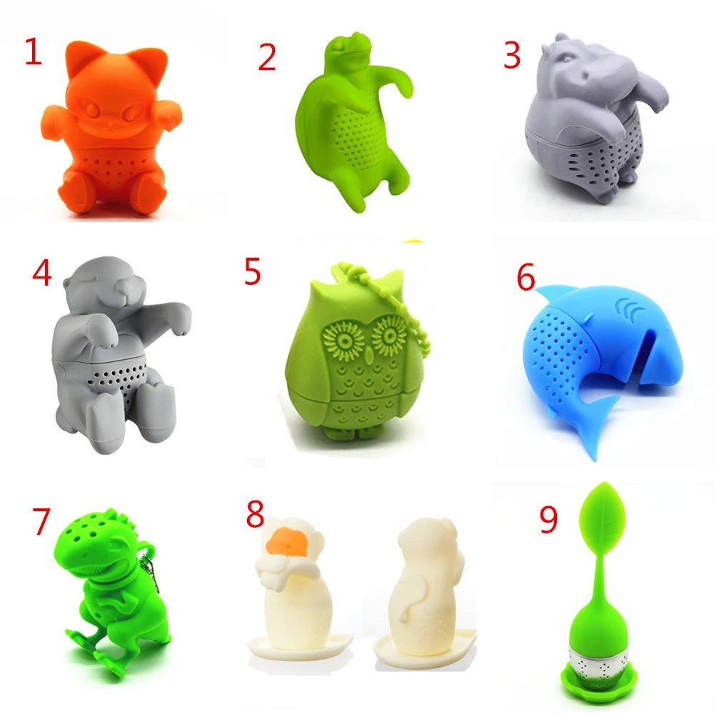 Silicone Loose Leaf Tea Infuser with Drip Tray B2B Supplier