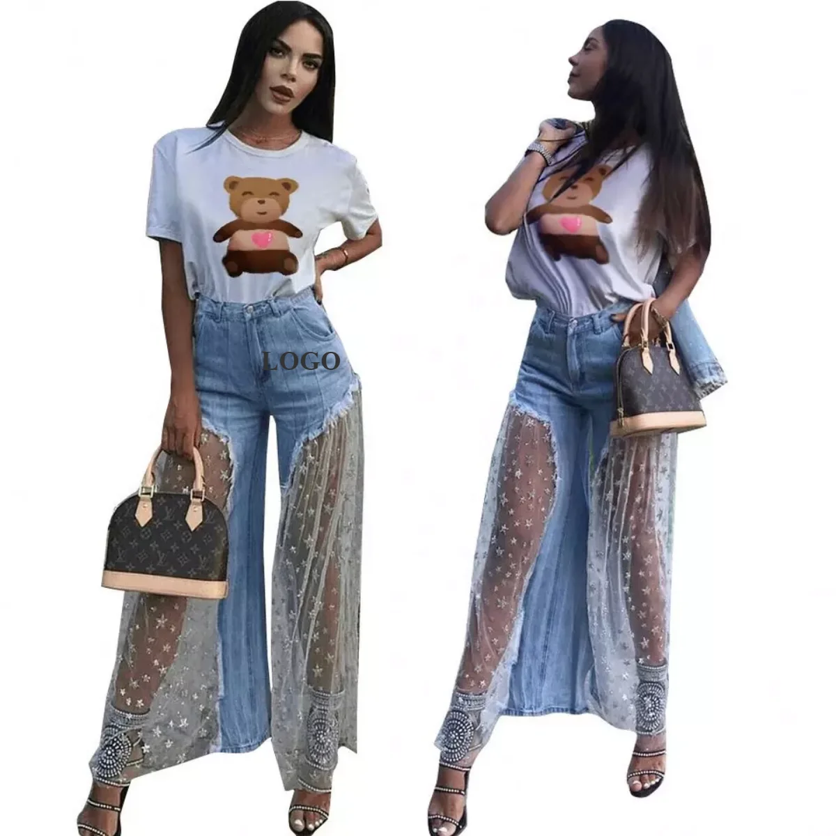 Loose Straight Casual Jeans 