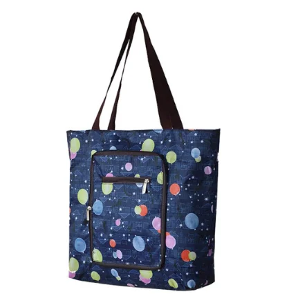 

New Recycle Eco Friendly Wholesale Polyester Foldable Roll Up Shopping Bag