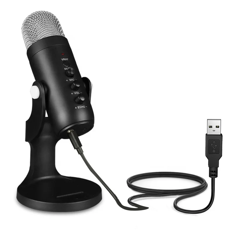 

AsperX Top Selling Desktop Cheap Microphone USB Computer Condenser Microphones