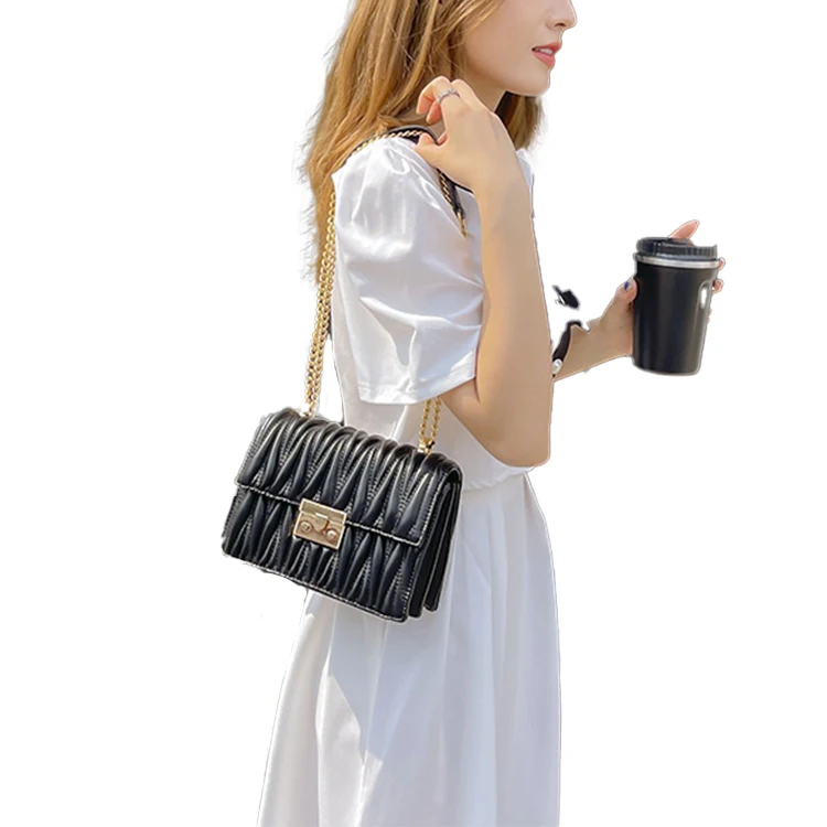 

EG427 High-end small pu leather inspired fashion luxury crossbody handbag 2021women bags