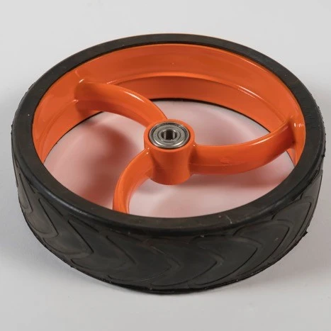 

Wheels of Golf Trolley front wheel rear wheel, Black