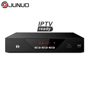 4K DVB S2 Satellite TV Receiver Box IPTV & PowerVu