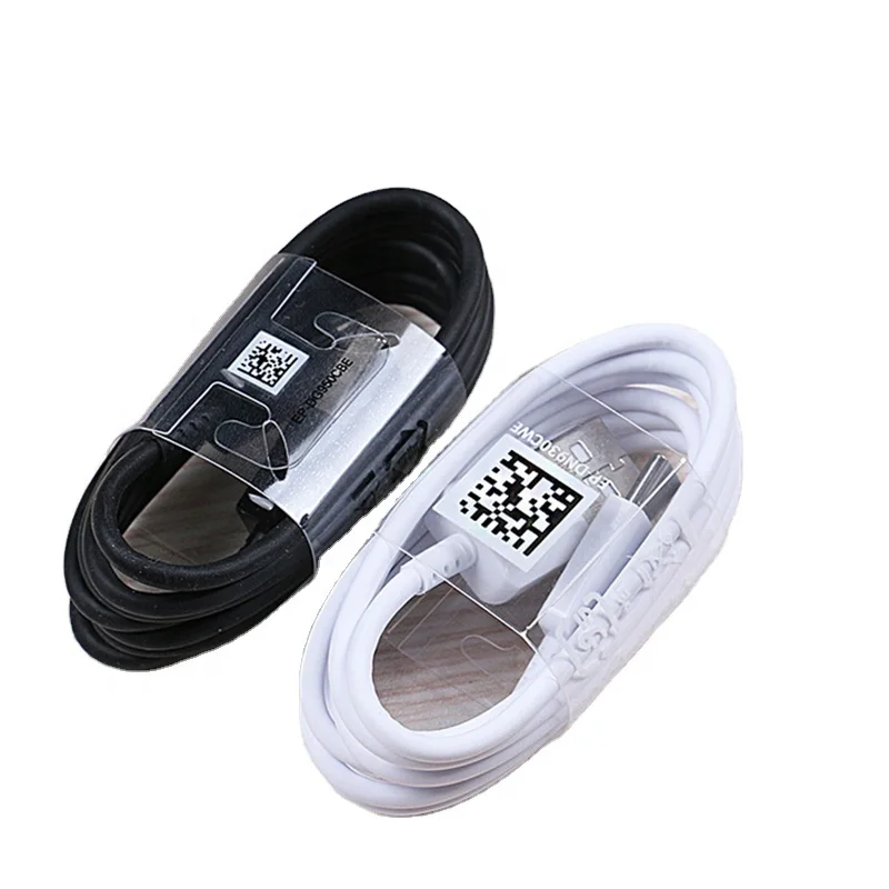 

For Samsung S8 S9 S10 S20 Type C Fast Cable Cord Usb 3.0 Mobile Phone type C Cable Fast Charging Data Cable, Black,white