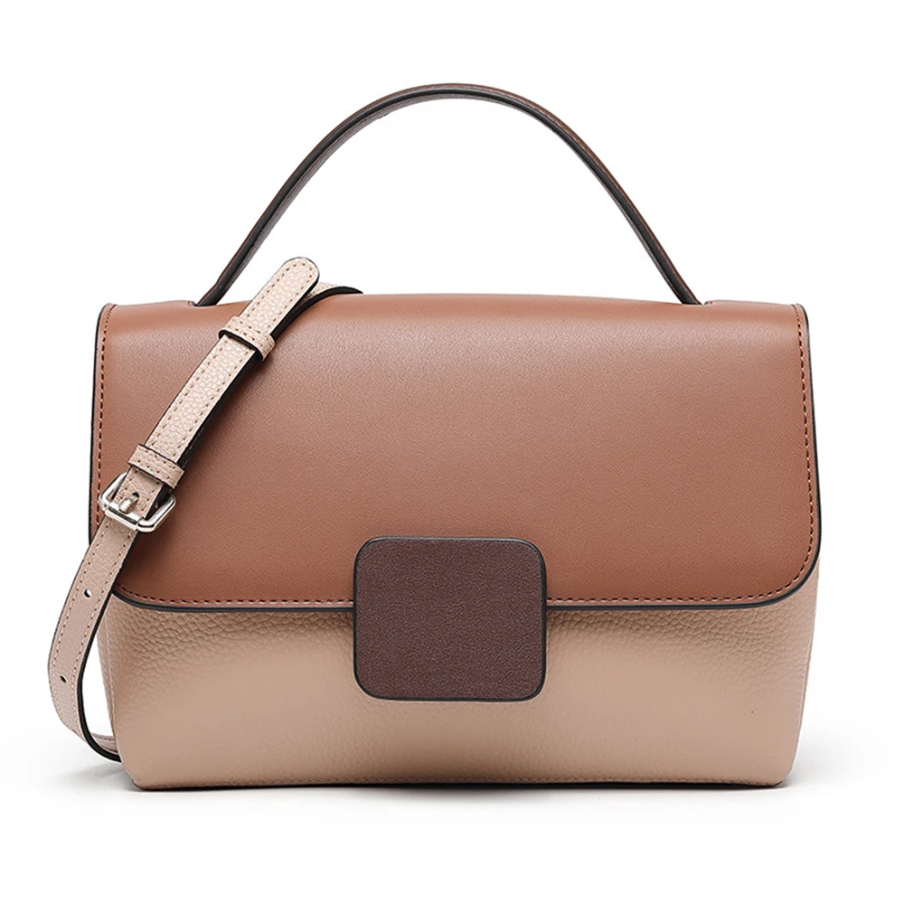 

New Trendy Fashion Cowhide Shoulder Messenger Bag Genuine Leather Female Bag Wholesale