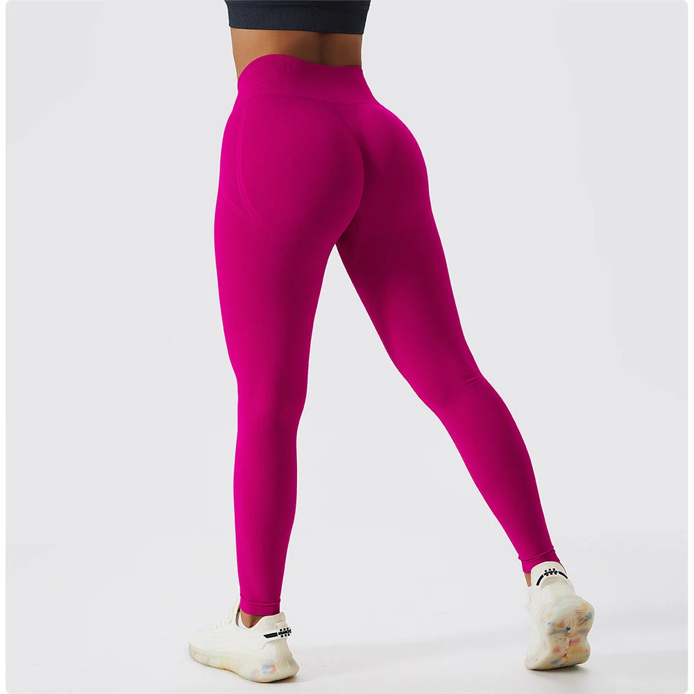 

Drop Shipping Tiktok Leggings Cellulite Tissis Peach Butt Yoga Pants High Waist Fitness Leggings Women Workout Push Up Leggings