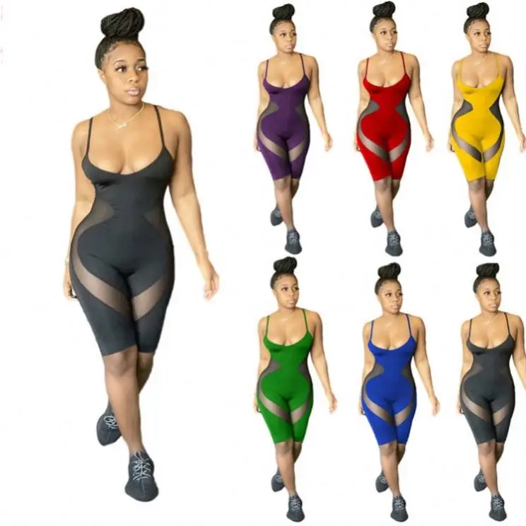 

1060309 Best Design Women Clothes 2021 Summer Women One Piece Jumpsuits And Rompers