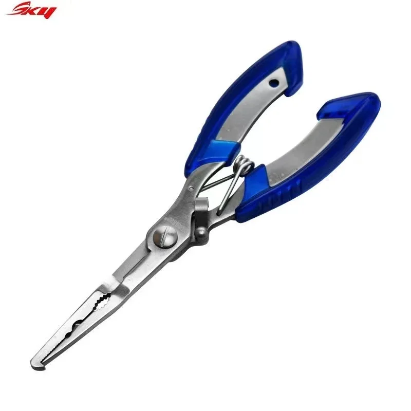 

Factory Wholesale Hot Sale Plastic Stainless Steel Fish Lip Grippers Fishing Tongs Pliers