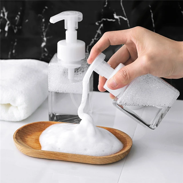 

Refillable Facial Cleanser And Shower Gel Bottle Travel Foam Liquid Bottle Household Cleaning Tools, As show