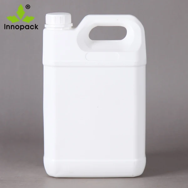 5 liter Plastic Jerry Can Food Grade Liquid Alcohol Containers