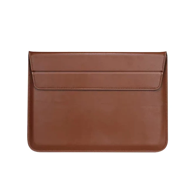 Fashion Slim Unique Closure Design Premium Leather Foldable