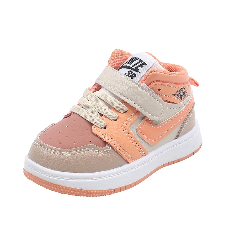 

2022 spring new 1-3 years old casual shoes children low-top sneakers infant soft-soled toddler shoes, Picture shows