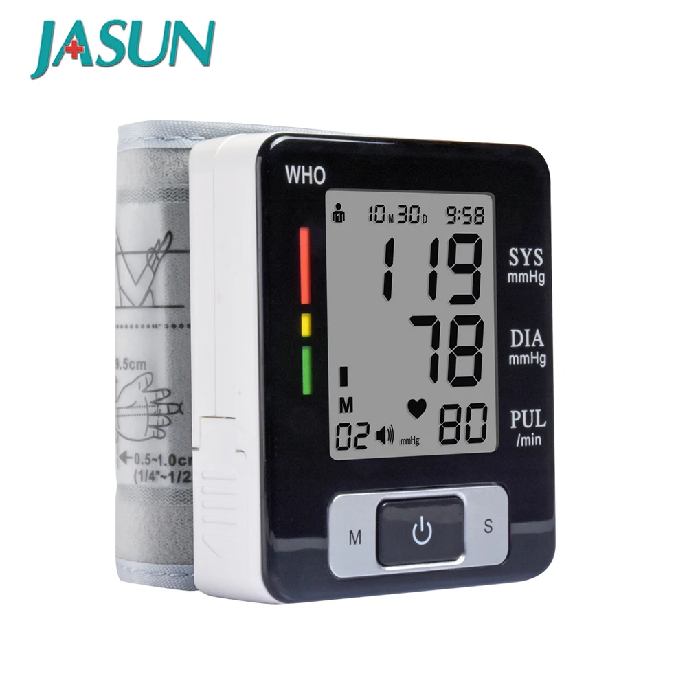 

JASUN Wholesale Price Buy Portable Automatic Smart Sphygmomanometer Electronic Wrist Digital Bp Machine Blood Pressure Monitor