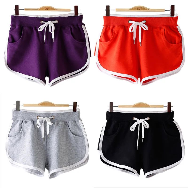 

Wholesale Women's Sexy Cotton Sports Shorts Casual Beach Running Slim Mini Hot Pants