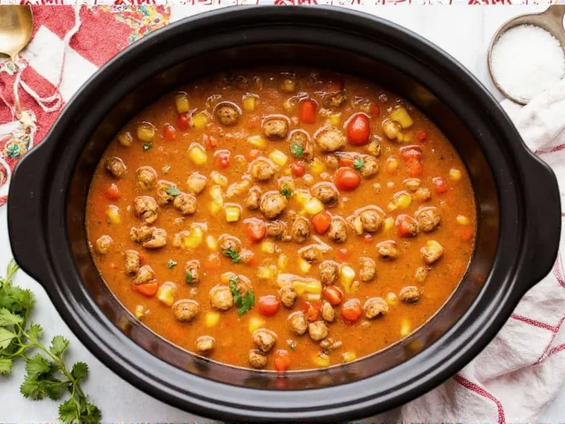 Perfect Crockpot Taco Soup Recipe: Easy & Flavorful
