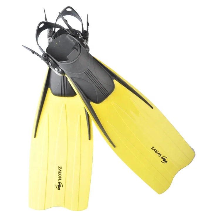 

Long Blade Fins With Stainless Steel Clips Scuba Swimming Diving Fins, Customized